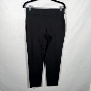 Sabrina Pants‎ Womens Small Black Pull On Elastic Waist Career Formal Business